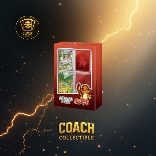 POKEMON GIFT BOX PREMIUM DEI TRE STARTER COLLECT 151 “CHARMANDER”