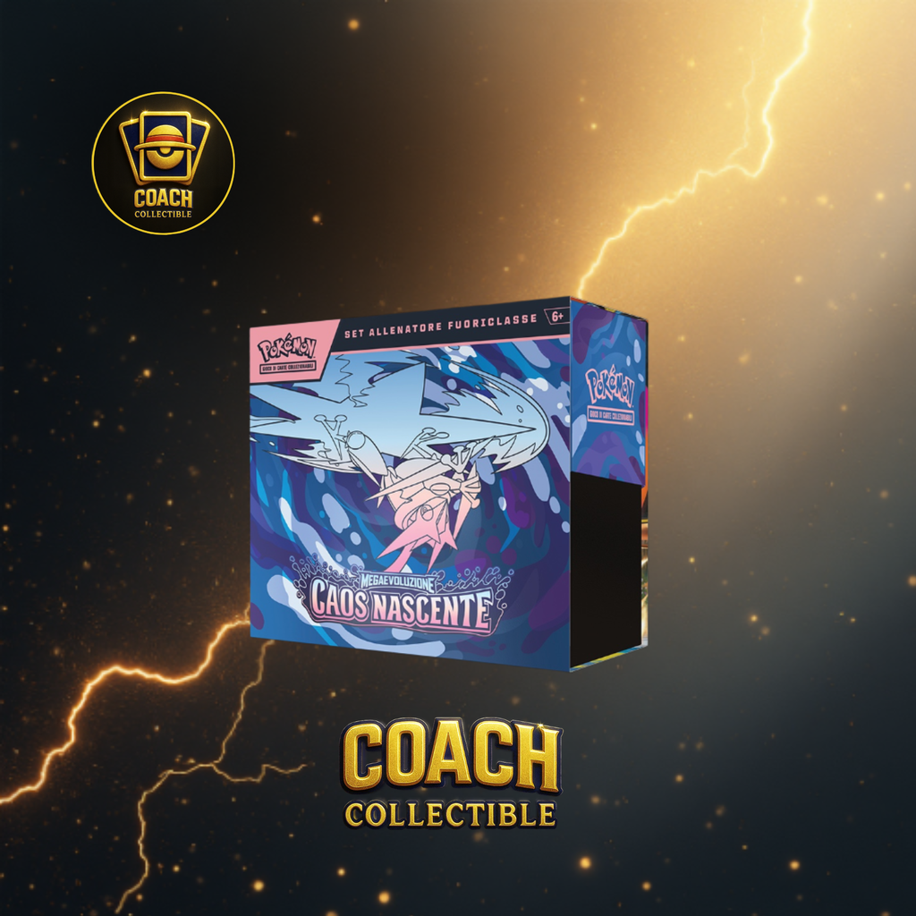 Pokemon - SET ALLENATORE FUORICLASSE (ETB) - CAOS NASCENTE (ITA)