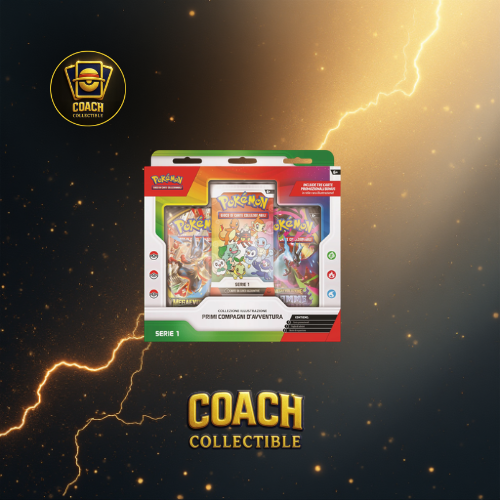 POKÉMON COLLEZIONE ILLUSTRAZIONE PRIMI COMPAGNI D’AVVENTURA