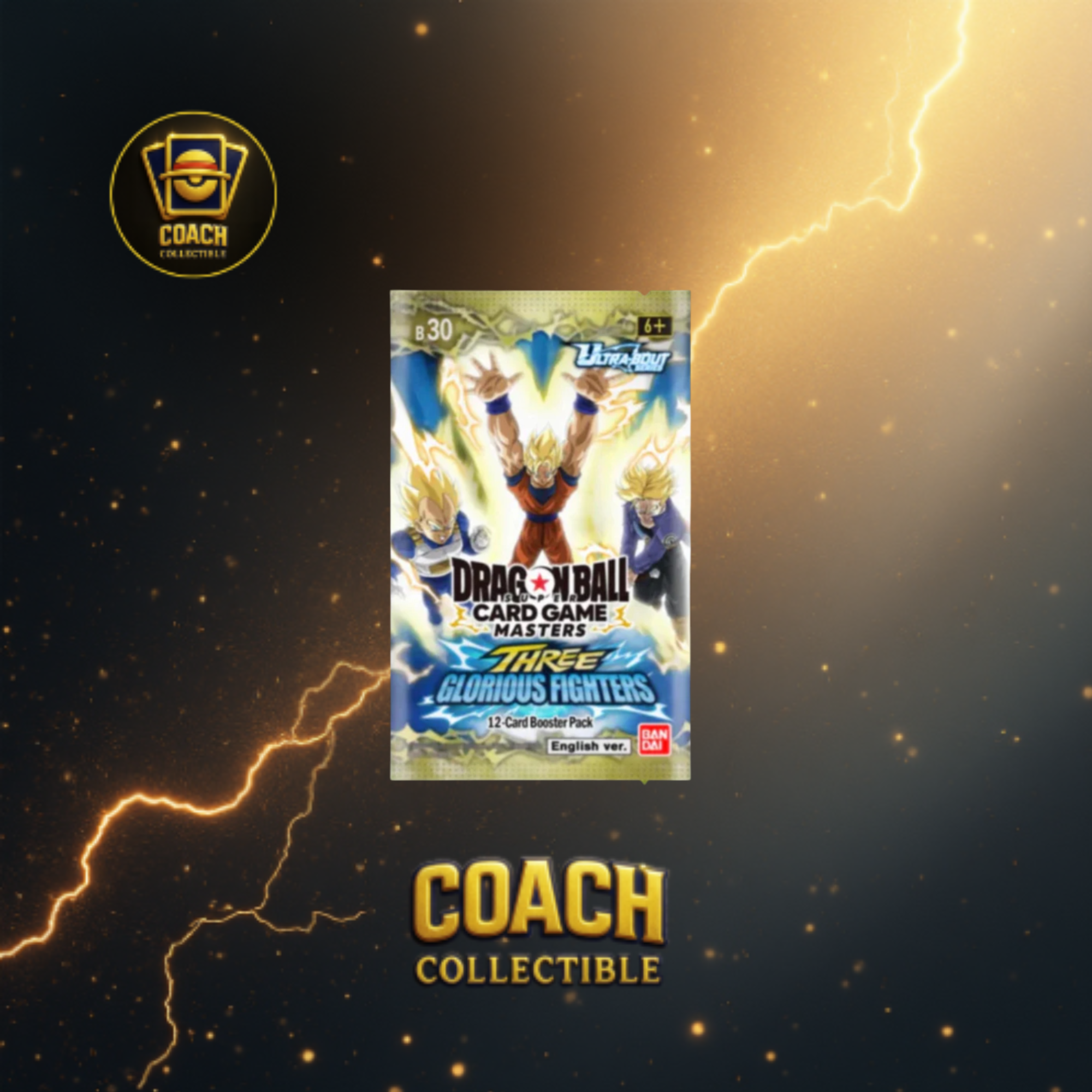 Dragon Ball Super B30 Zenkai Series Booster Box 24 Bustine versione Inglese