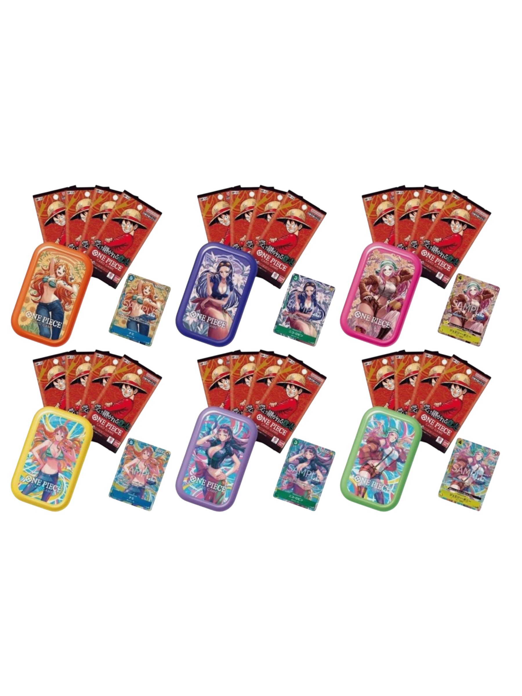 One Piece - Mini-tin Pack Set Vol.2
