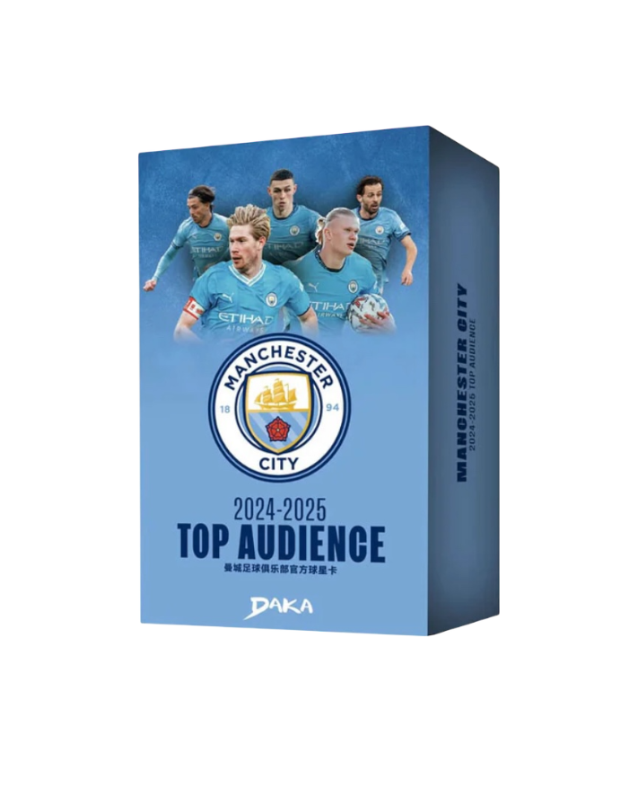 2024-25 Daka Top Audience Manchester City Hobby Box