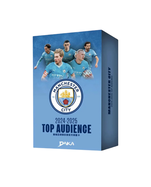 2024-25 Daka Top Audience Manchester City Hobby Box