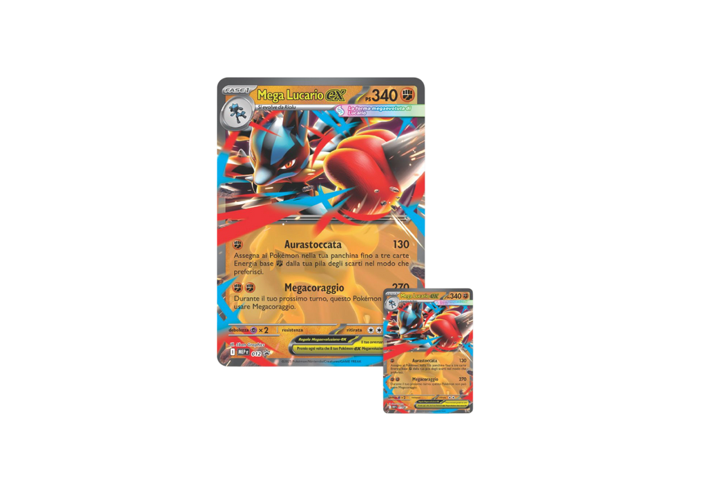POKÉMON Megaevoluzione – collezione con statuina Mega Lucario Ex