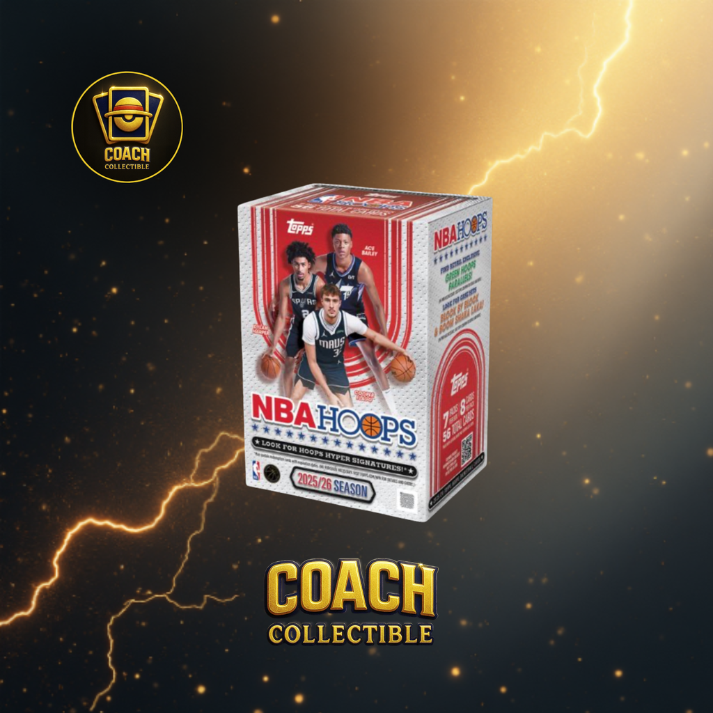 Coach Collectible - 2025/26 Topps NBA Hoops Basketball Blaster Box