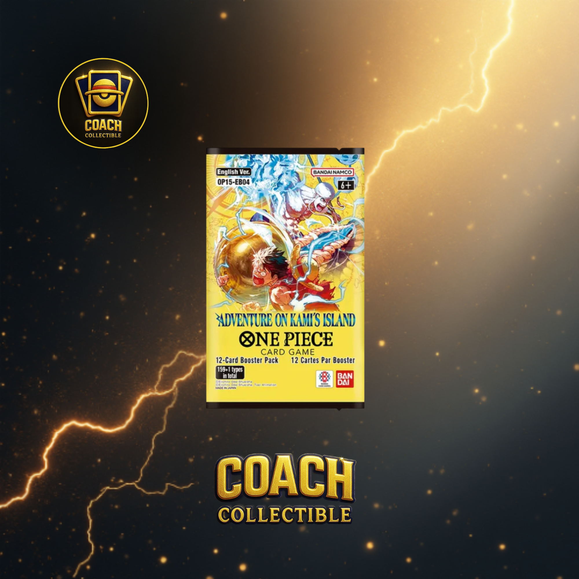 One Piece Card Game – OP-15 Adventure on Kami’s Island Booster Box (Inglese)
