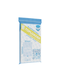 50 bustine trasparenti richiudibili resealable sleeves 80x105 Toploader