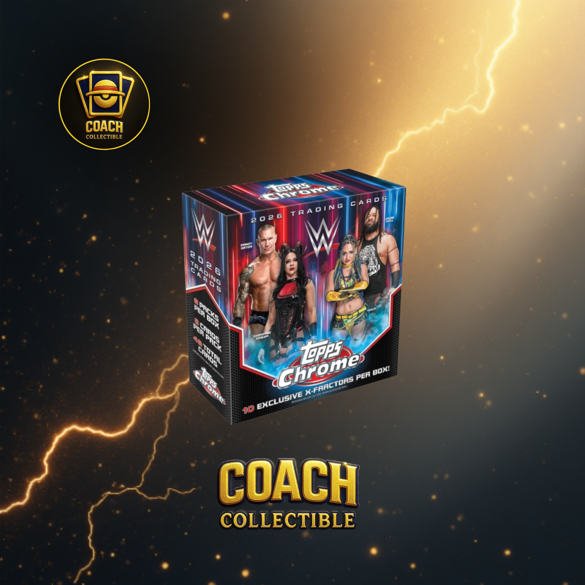 2026 Topps Chrome WWE - Mega Box (ENG)