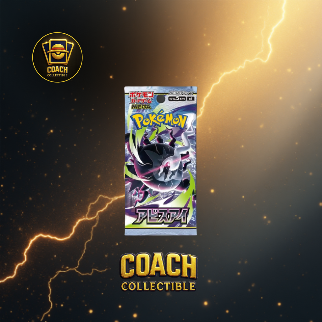 Pokemon - Abyss Eye Pack singolo - Edizione Giapponese con 5 Carte per Bustina