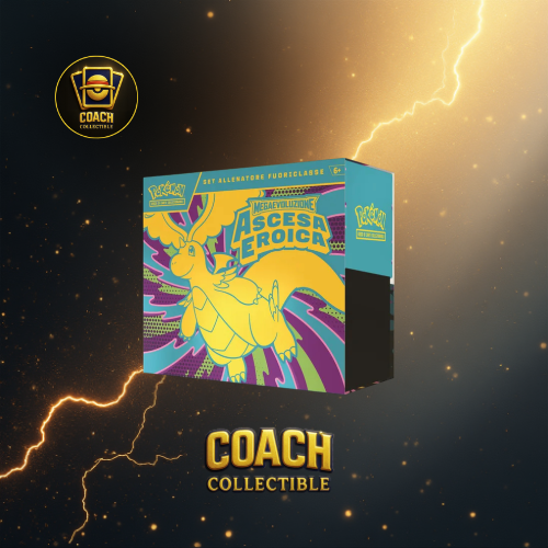 Pokemon - Megaevoluzione Ascesa Eroica ASC Set Allenatore Fuoriclasse (IT)