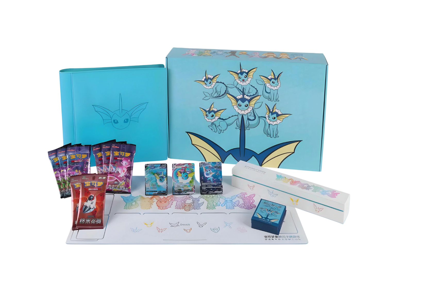 Pokémon - Gift Box Binder Collection Vaporeon (CHI)
