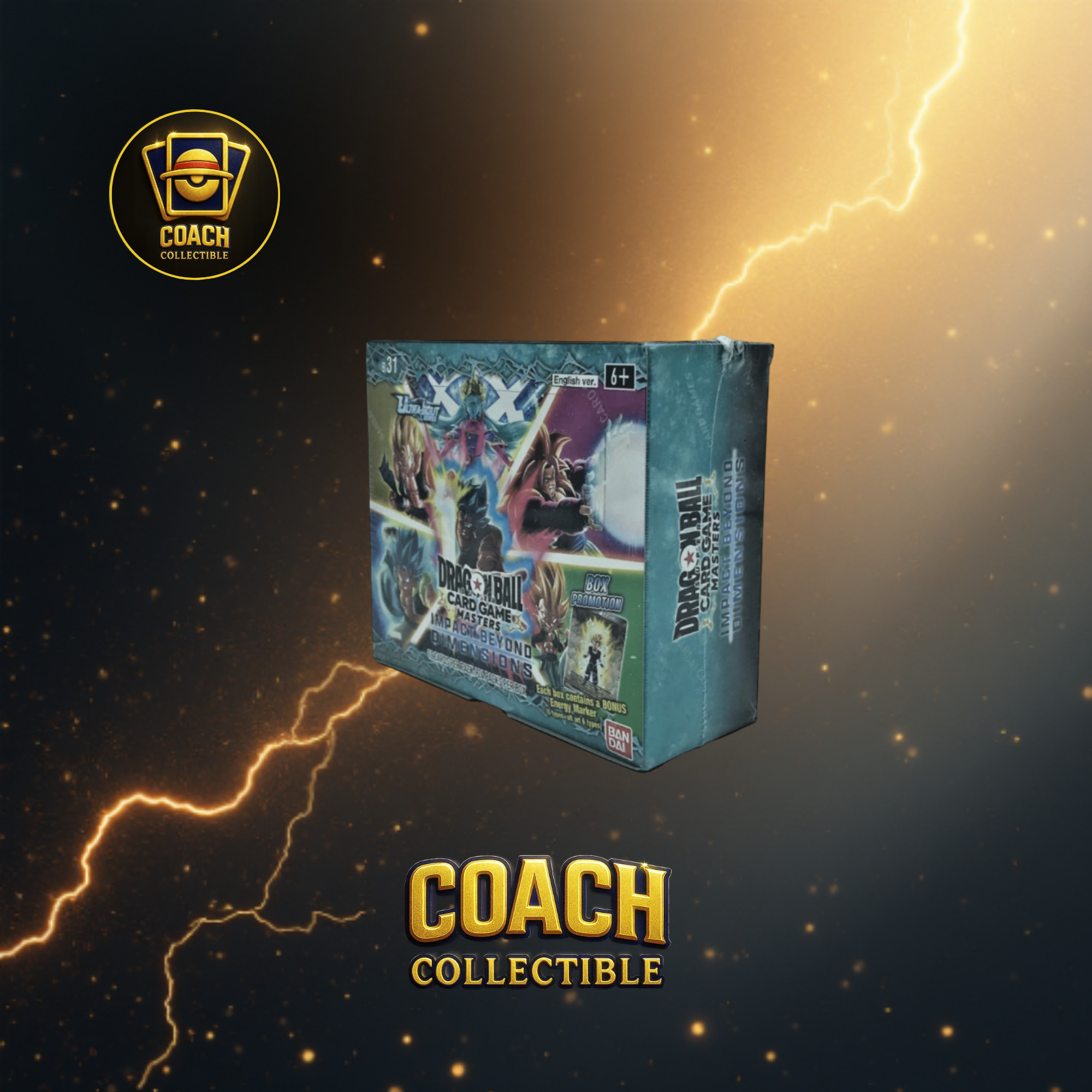 Dragon Ball Super B31 Impact Beyond Dimensions Booster Box 24 Bustine ENG