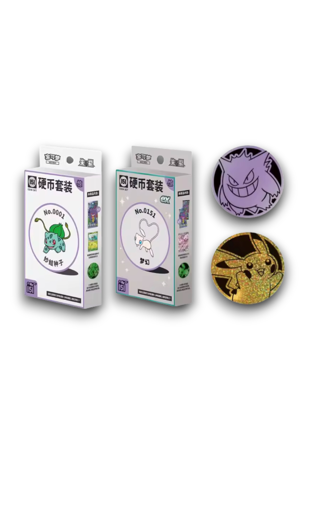 POKEMON Collect 151 Surprise Coin Set (3 Slim pack)