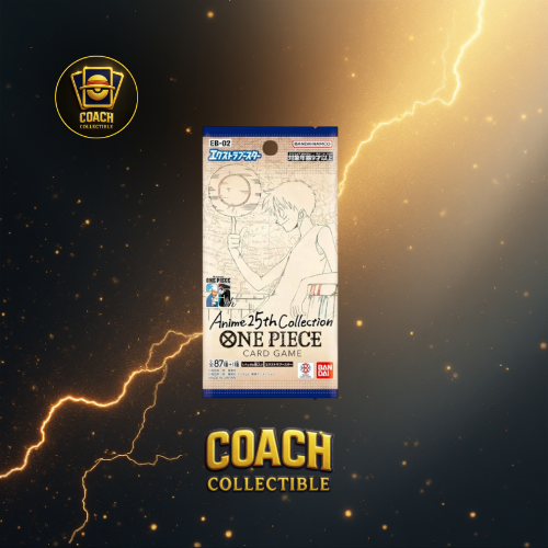 ONE PIECE EB02 (JAP)  PACK SINGOLO JAP - Anime 25th Collection
