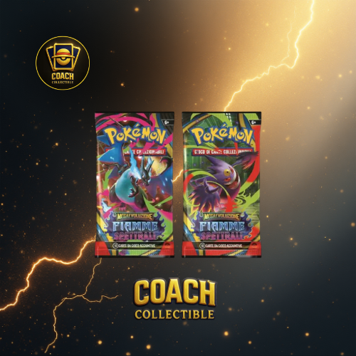 Pokemon - Fiamme Spettrali (PACK SINGOLO) - Bustina da 10 Carte (ITA)