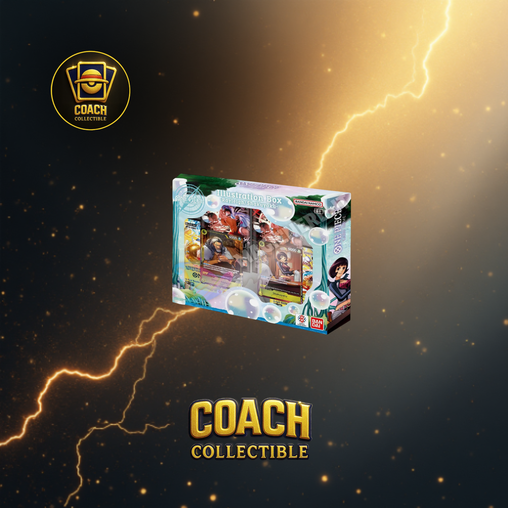 One Piece Illustration Box Vol.7 Sealed New English Rayleigh Shakuyaku Promo