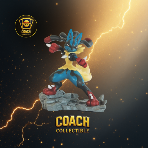 POKÉMON Megaevoluzione – collezione con statuina Mega Lucario Ex