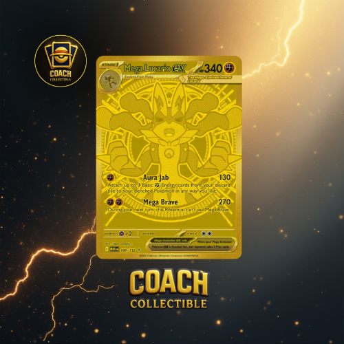 POKÉMON Megaevoluzione – collezione con statuina Mega Lucario Ex