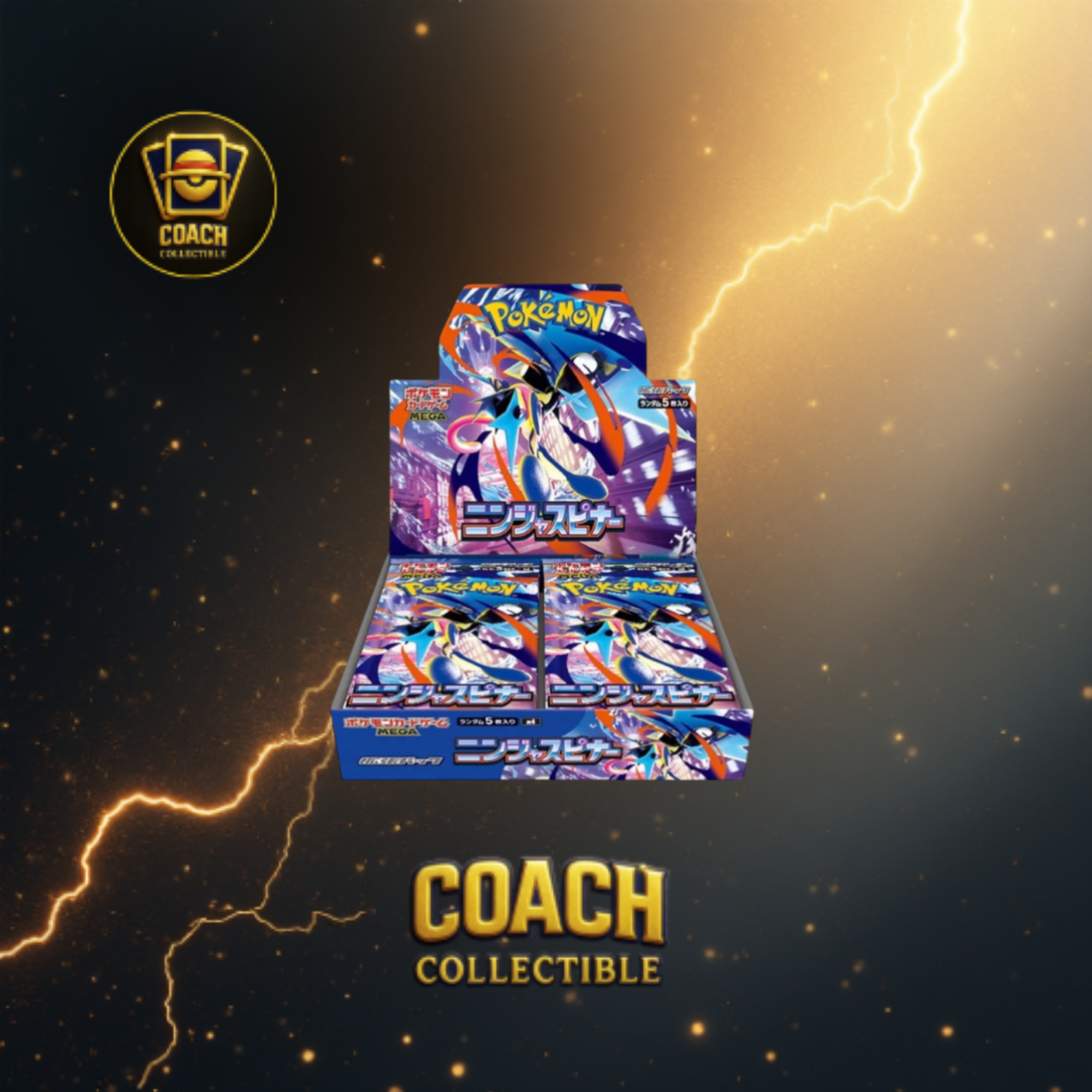 Pokémon - Set Espansione Mega Ninja Spinner - JAP
