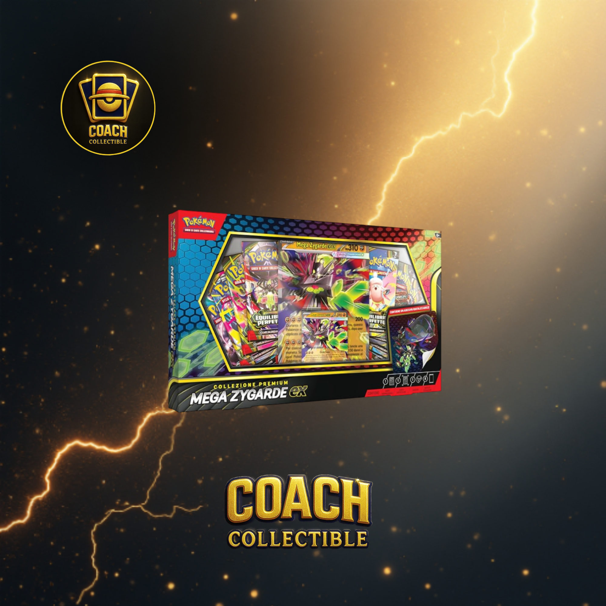 Pokémon: collezione premium Mega Zygarde-ex - ITALIANO