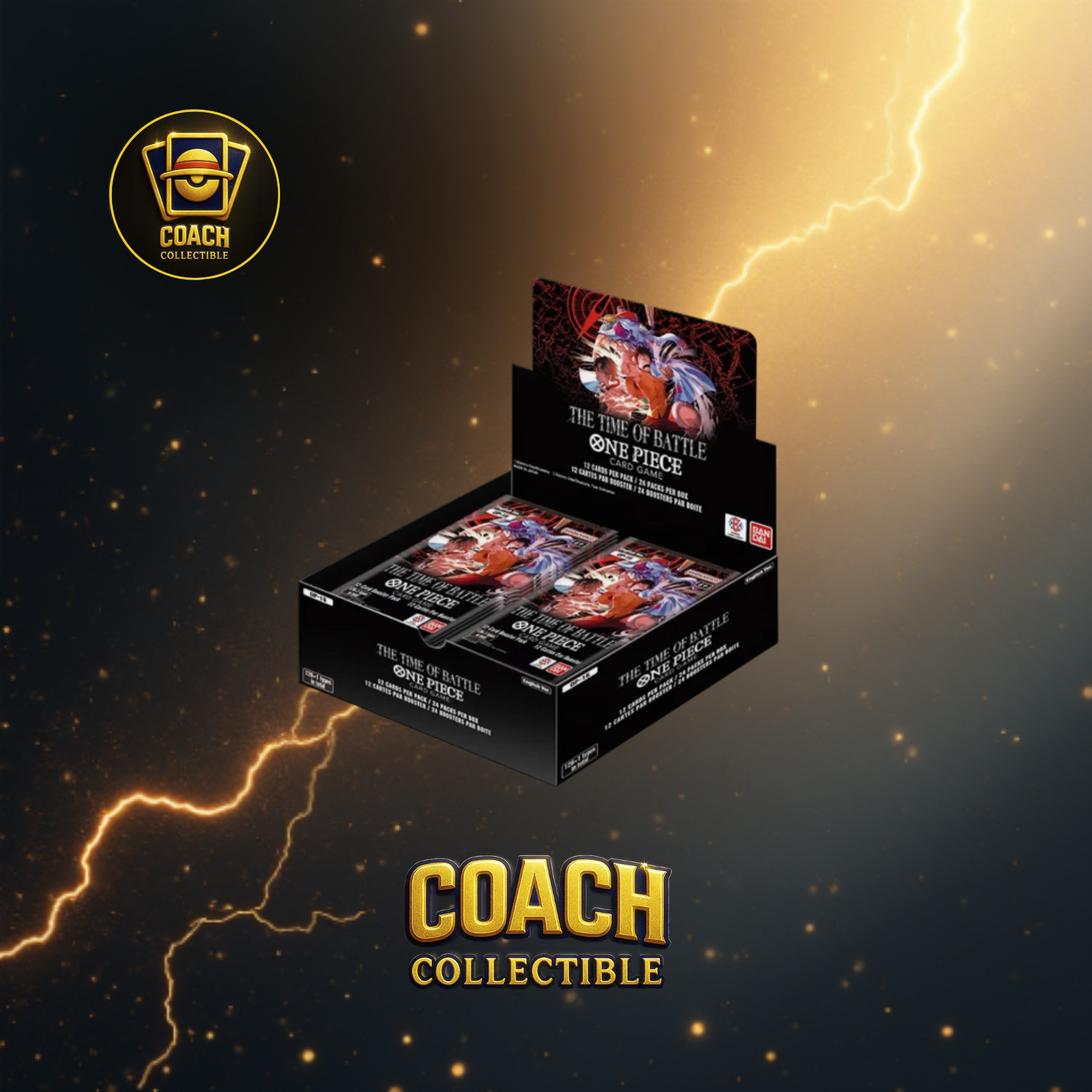 One Piece Card Game – OP16 The Time of Battle – Display da 24 Buste (ENG)