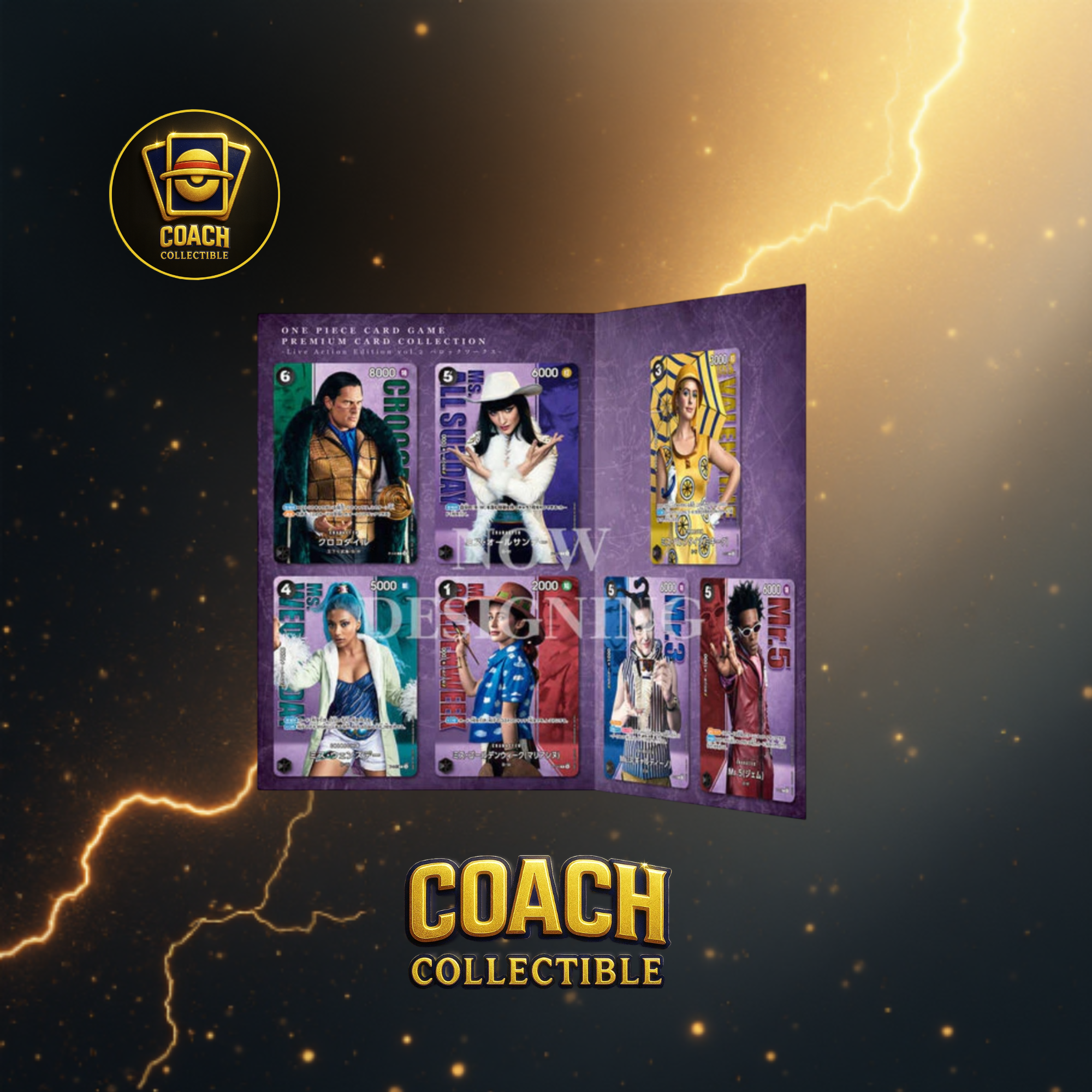 PREORDER - OnePiece Card Game - LIVE ACTION VOL.2 BAROQUE WORKS JAP