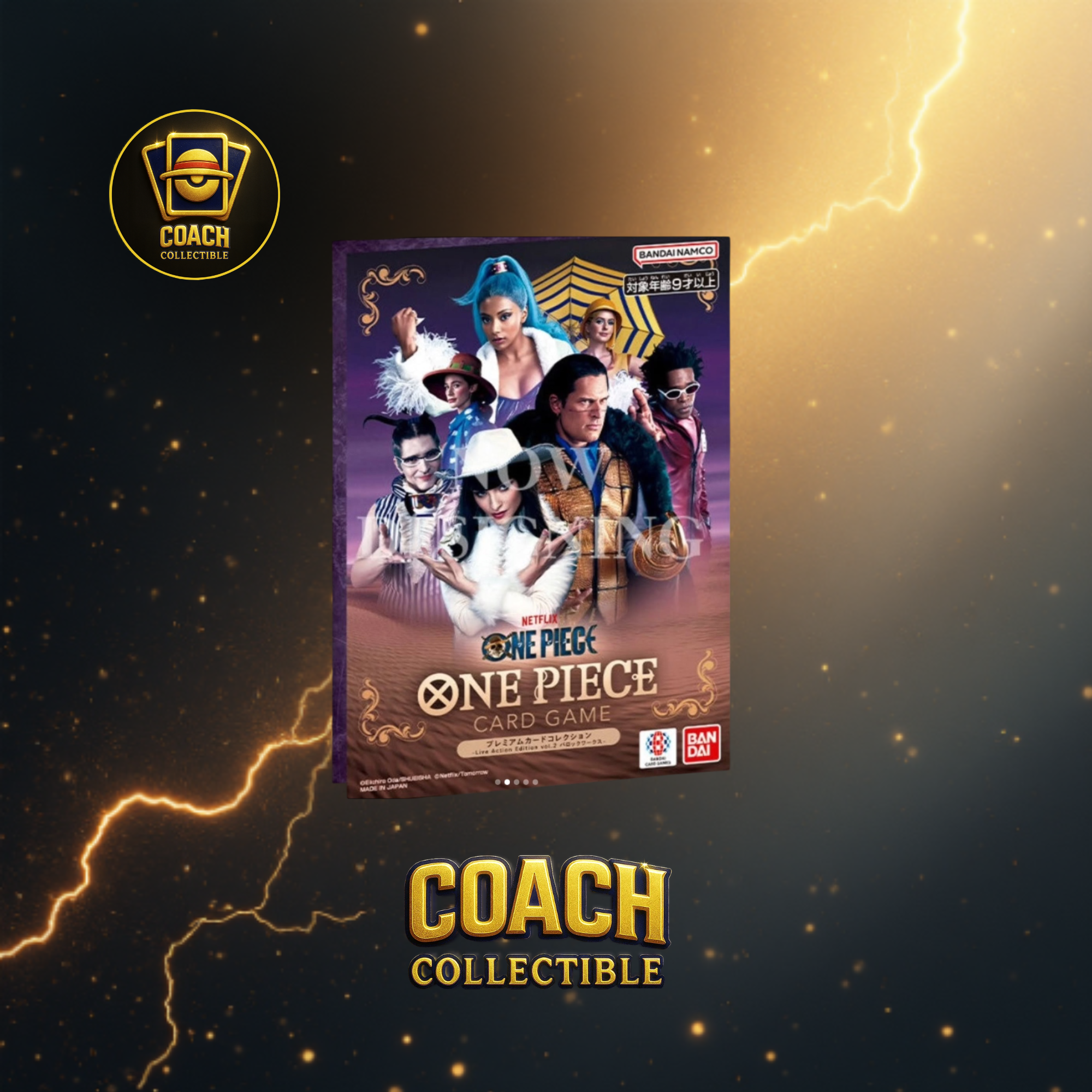 PREORDER - OnePiece Card Game - LIVE ACTION VOL.2 BAROQUE WORKS JAP