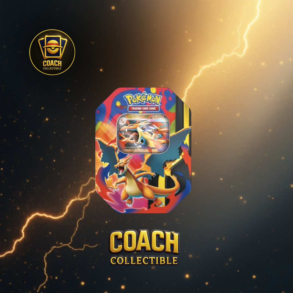Pokemon - Tin da Collezione Mega Charizard X e Y