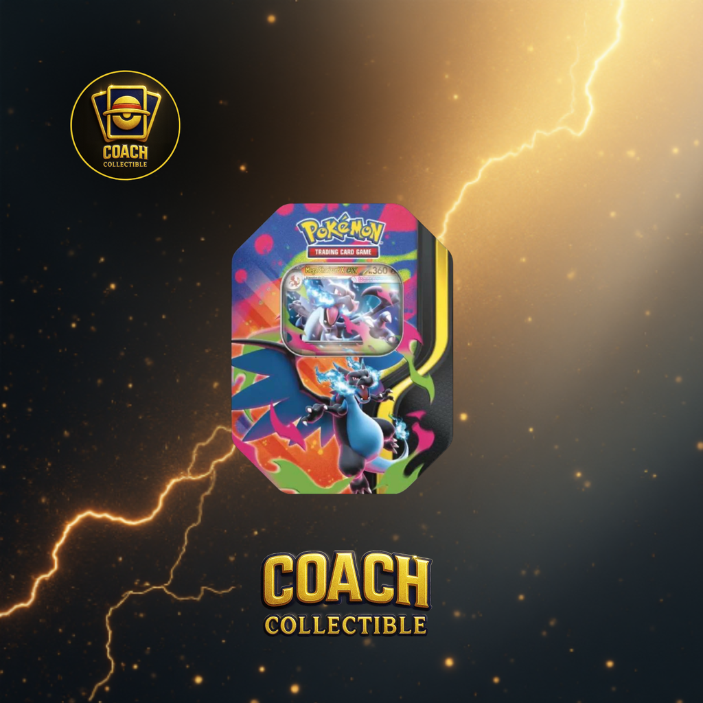 Pokemon - Tin da Collezione Mega Charizard X e Y