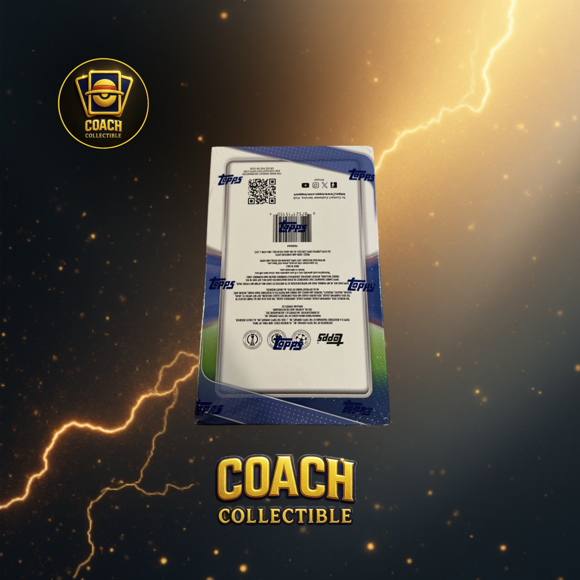 2025/26 Topps Flagship UEFA Club Competitions - UCC Hobby Box